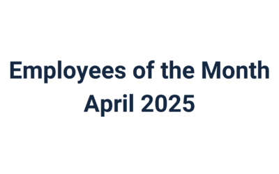 Employees of the Month April 2025