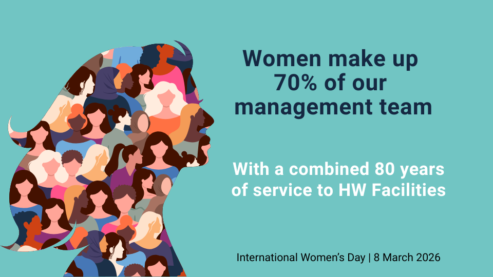 Women make up 70% of our management team